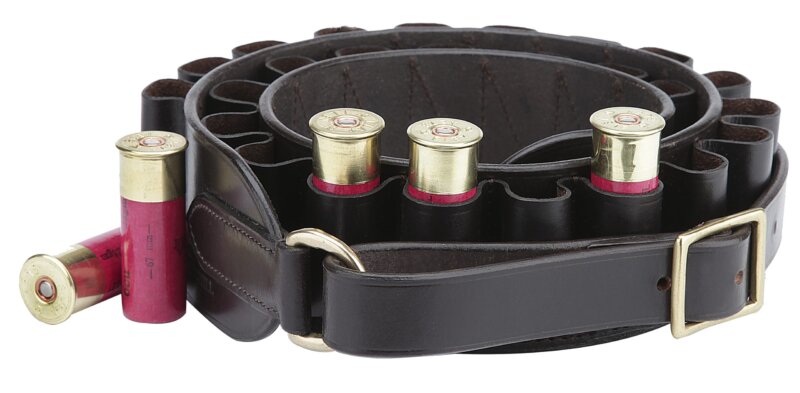 Double  Leather Cartridge Belt 12B