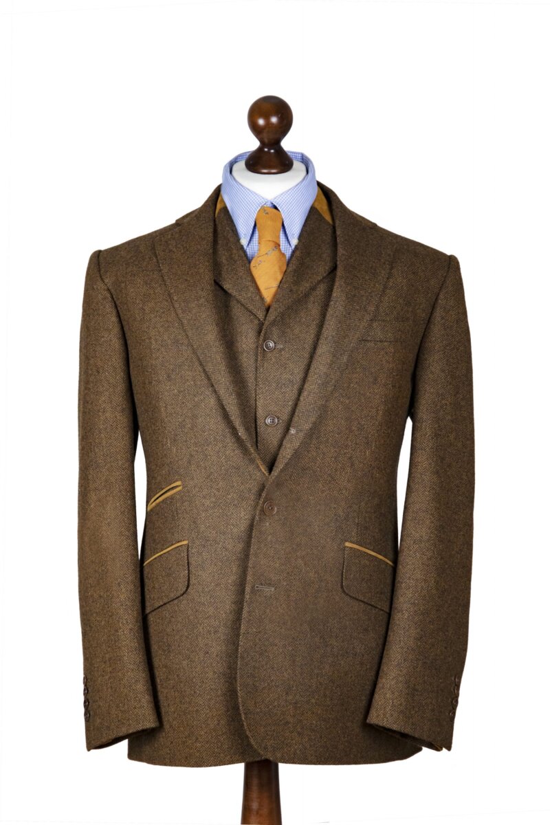 By Crow and Jester Tweed Suit Jacket