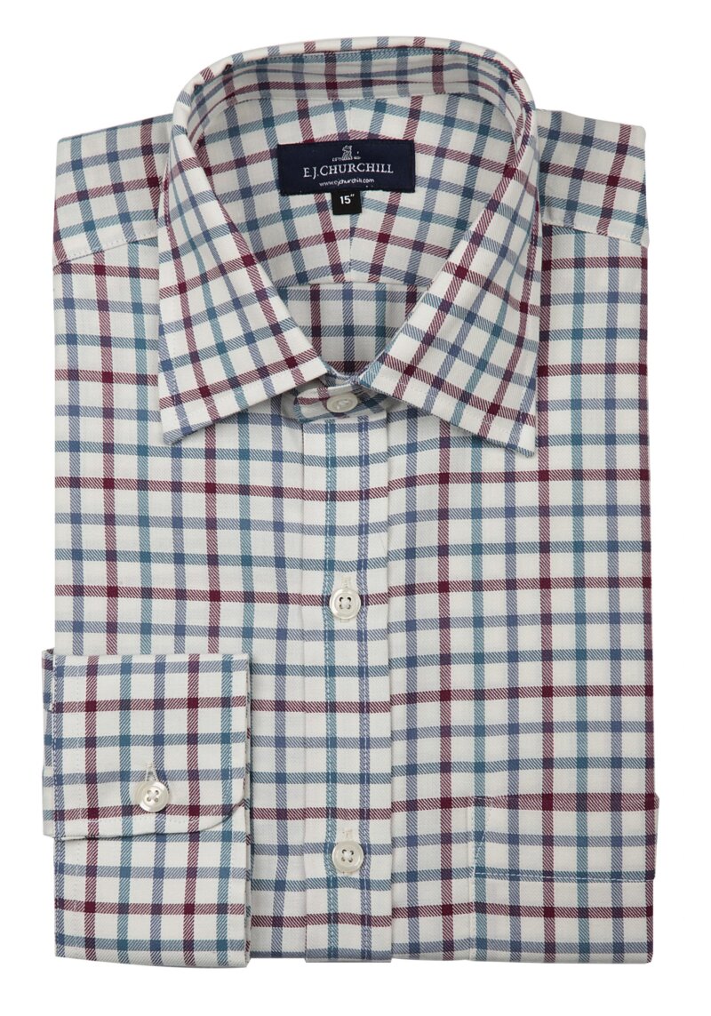 EJ Churchill Tattersal Large Check Shirt - Image 3