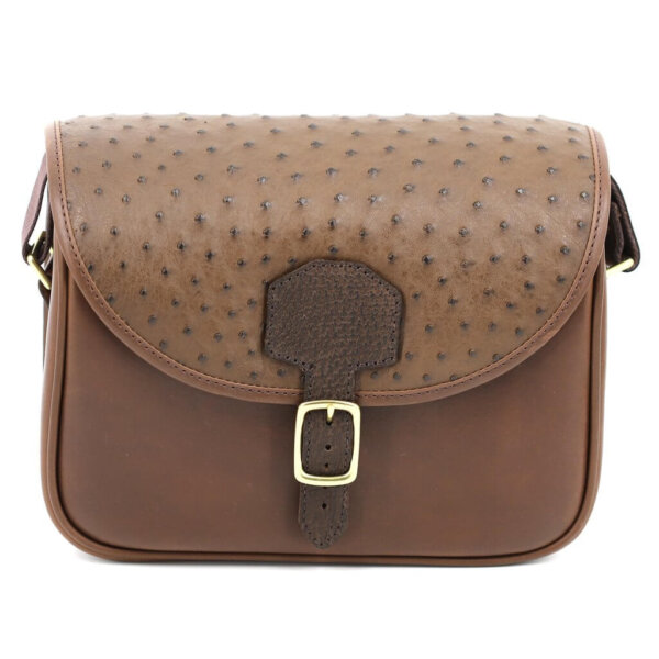 Freya Ostrich Cartridge Bag