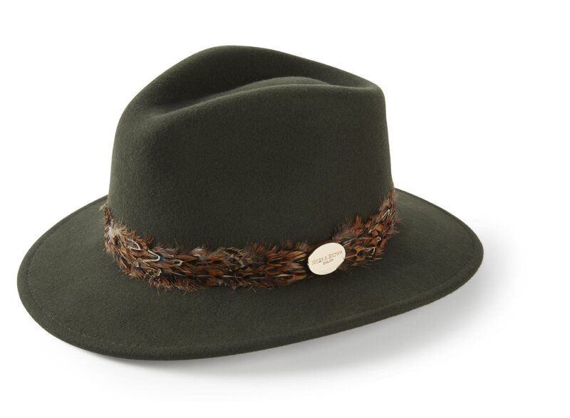 Hicks & Brown The Suffolk Fedora Pheasant Wrap - Image 3