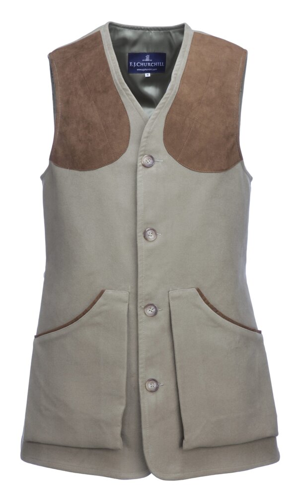 EJ Churchill Shooting Vest Moleskin