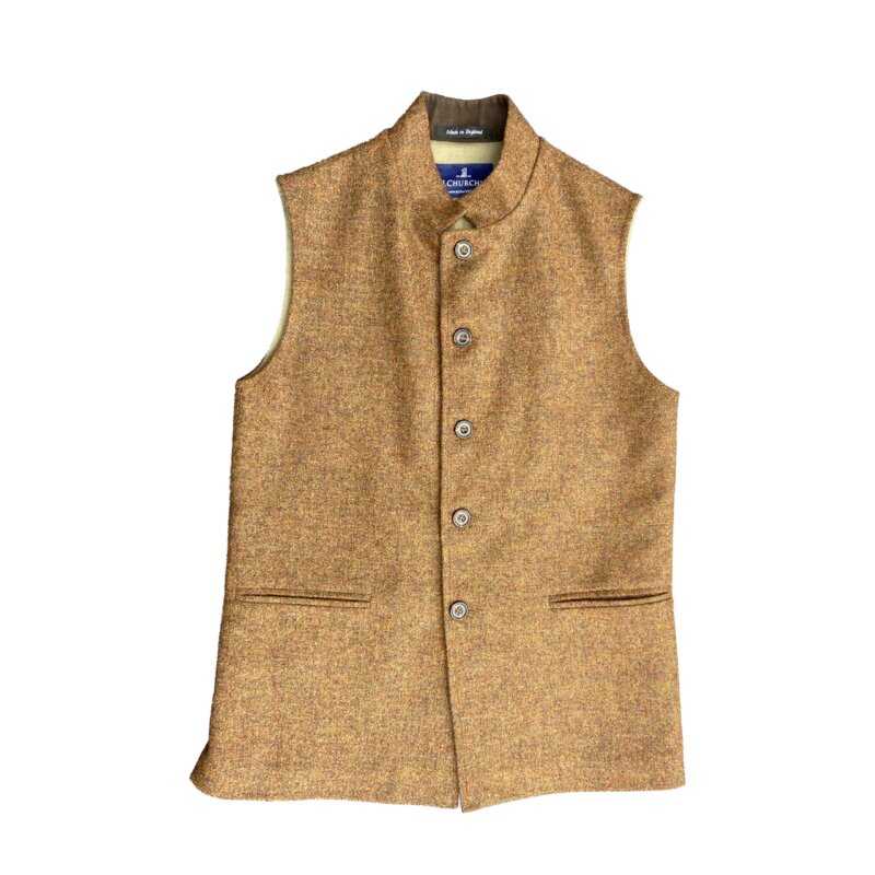 EJ Churchill Nehru Collar Gilet - Image 2