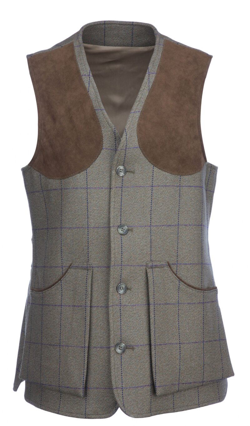 EJ Churchill Tweed Shooting Waistcoat