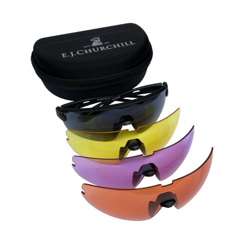 EJC EV 4 Lens Shooting Glasses Set