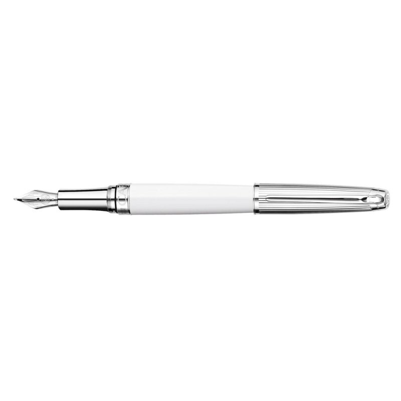 Leman White Bicolour Fountain Pen