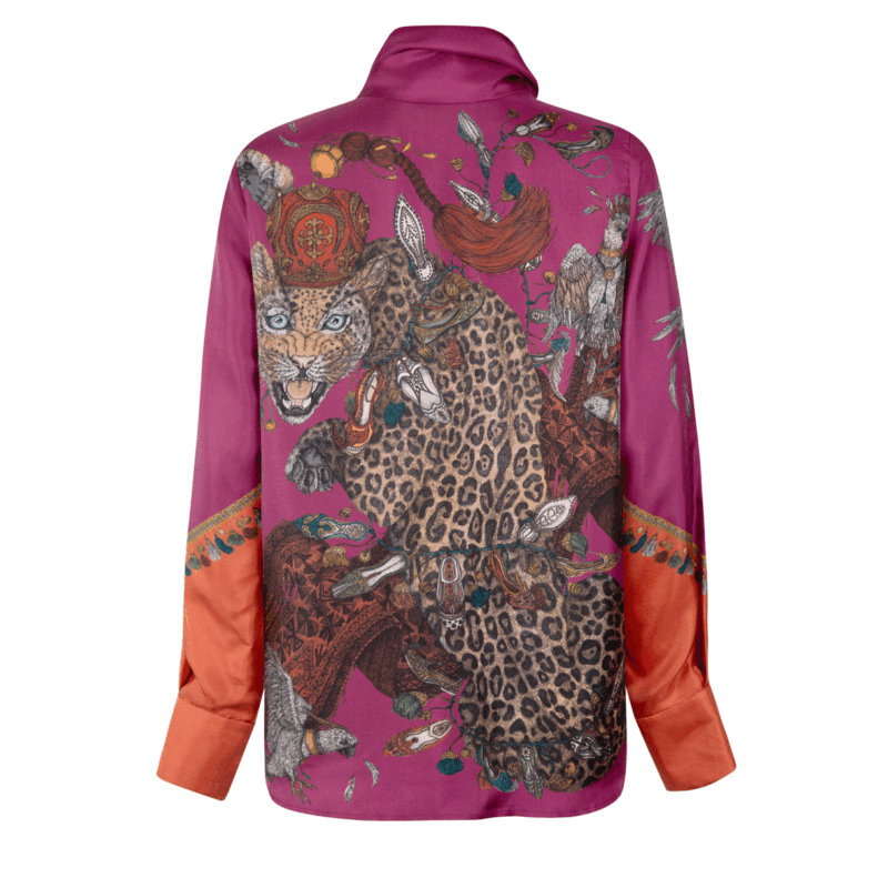 Leopard Bazaar Loose Shirt - Image 2