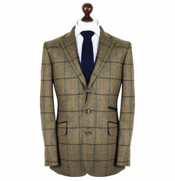 By Crow and Jester Check Suit Jacket
