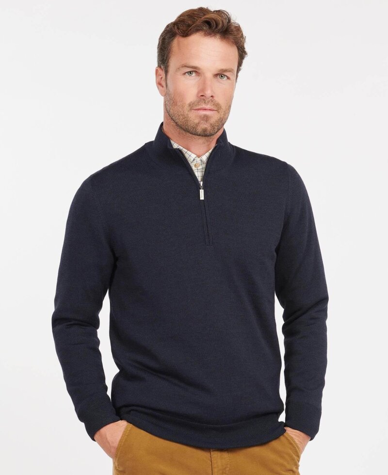 Barbour Gamian Half Zip Jumper - Image 2