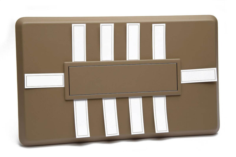 Rectangle Leather Table Plan