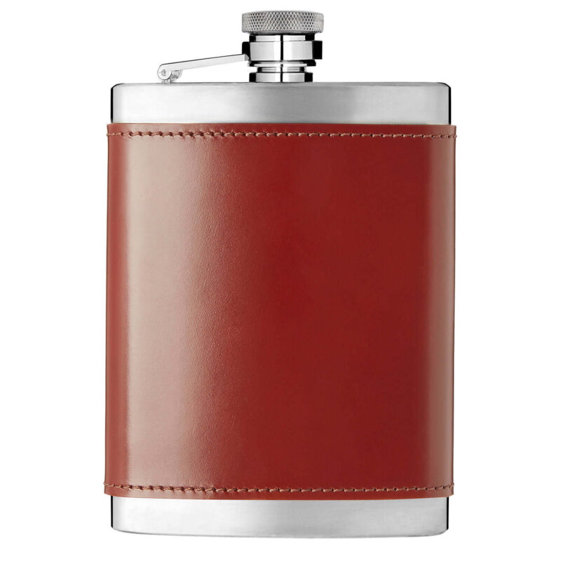 8oz Leather Hip Flask