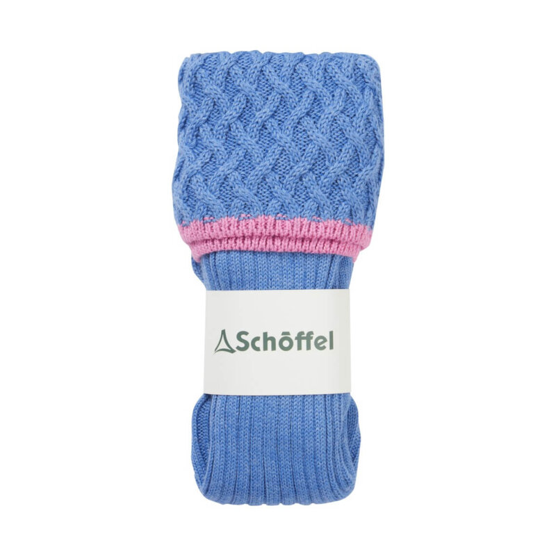 Schoffel Ladies Teal Shooting Socks