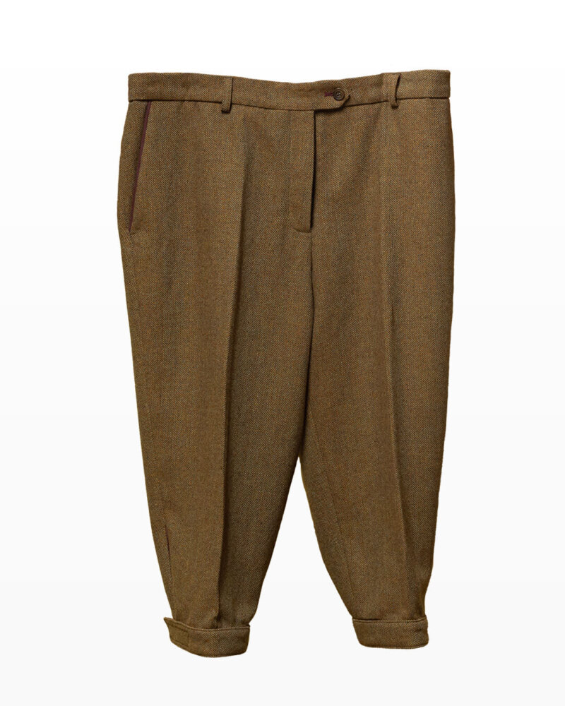 William & Son Ladies Damson Tweed Breeks