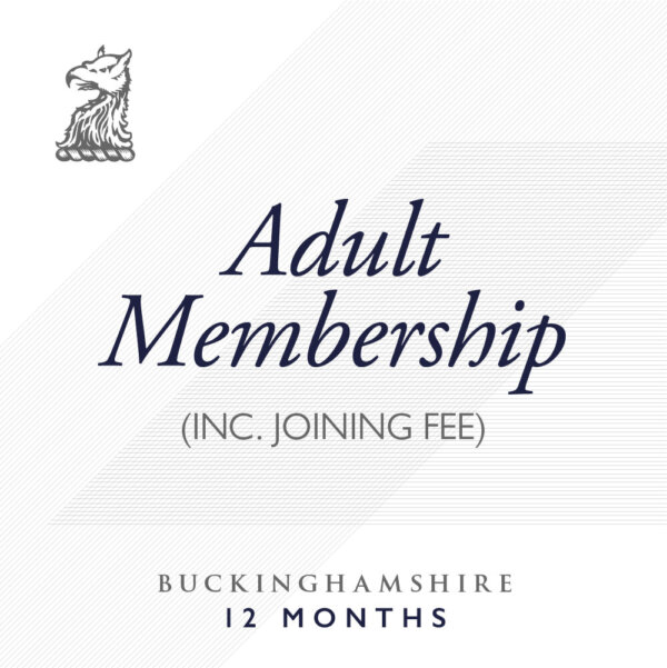 Buckinghamshire – Annual Adult Membership  (Inc. Joining Fee)