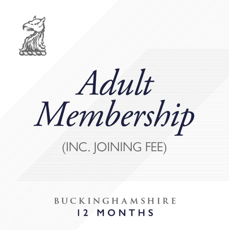 Buckinghamshire – Annual Adult Membership  (Inc. Joining Fee)