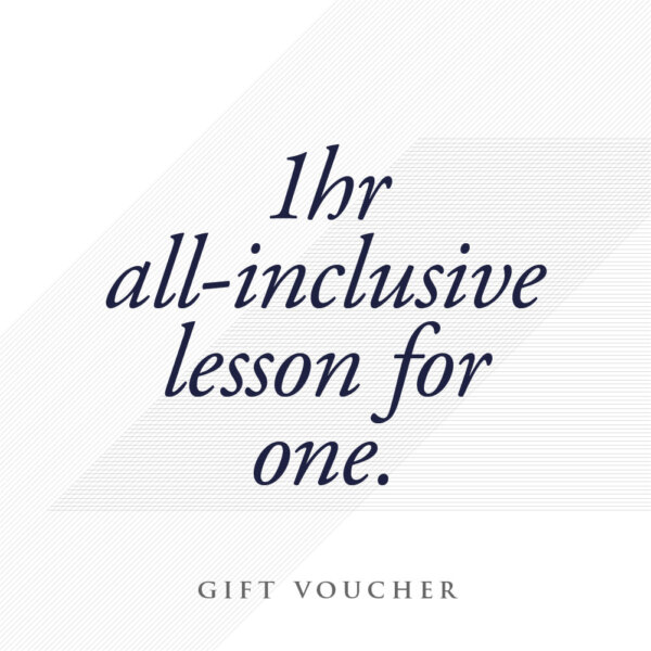 All-Inclusive 1 Hour Lesson Gift Voucher