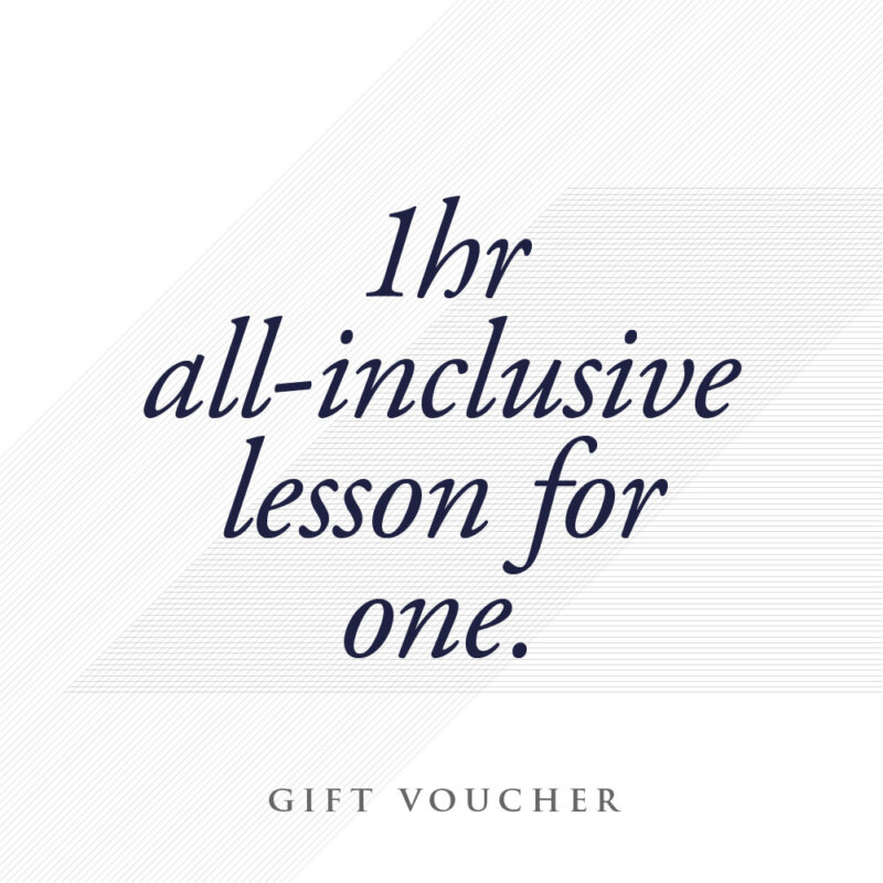 All-Inclusive 1 Hour Lesson Gift Voucher