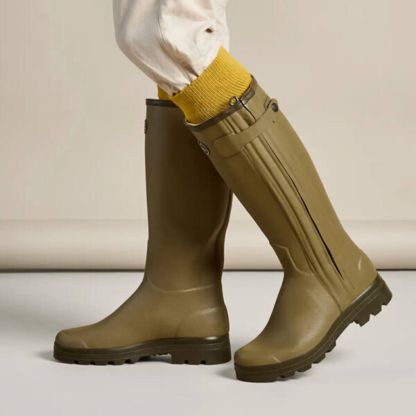 Le Chameau Chasseur Leather Lined Boot