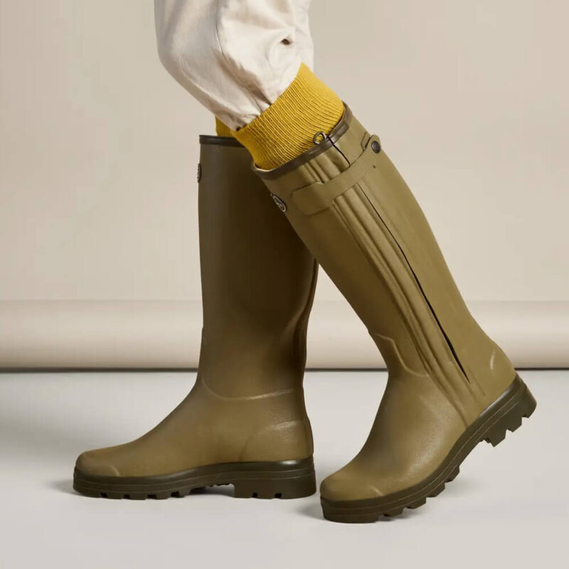 Le Chameau Chasseur Leather Lined Boot