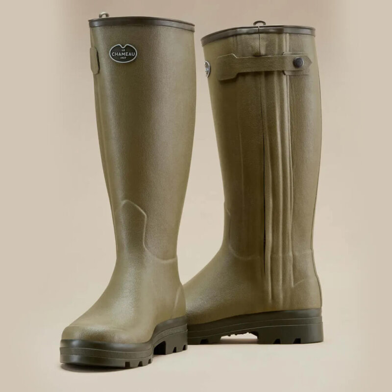 Le Chameau Chasseur Leather Lined Boot - Image 5
