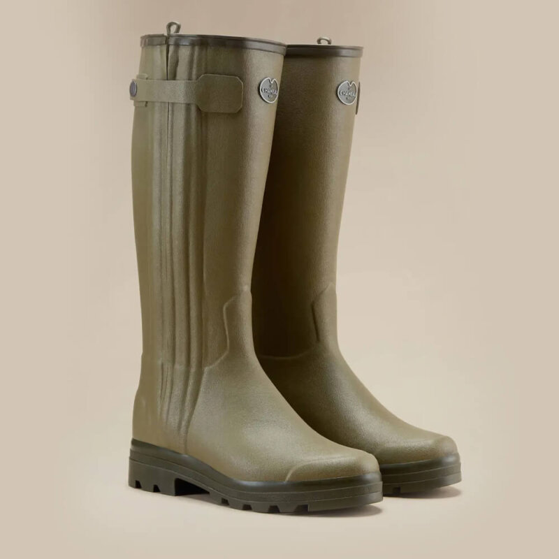 Le Chameau Chasseur Leather Lined Boot - Image 3