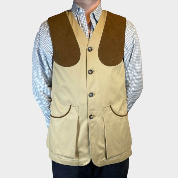 William & Son Cotton Shooting Vest
