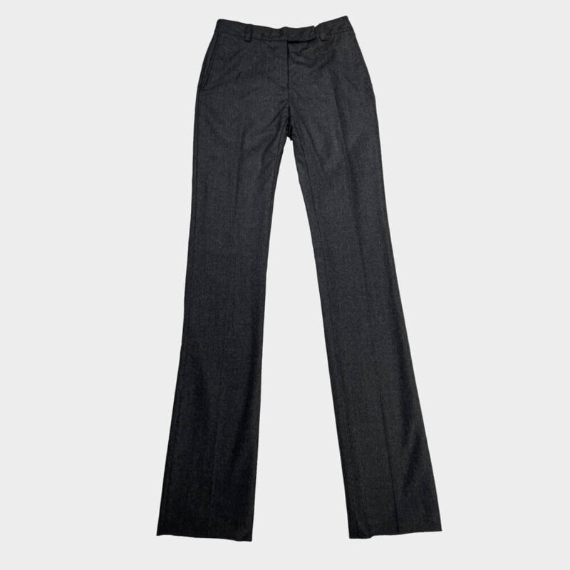 William & Son Ladies Grey Wool Trousers