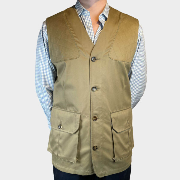 William & Son Safari Cotton Waistcoat
