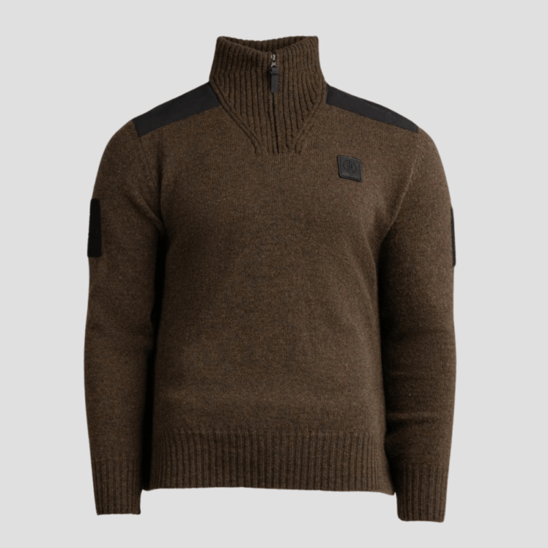 ThruDark HeriTech Funnel Neck Jumper - Image 2