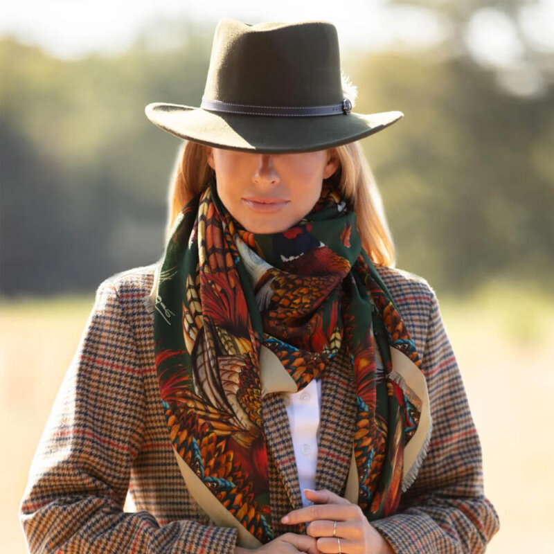 Clare Haggas Shawl Wool/Silk - Image 2