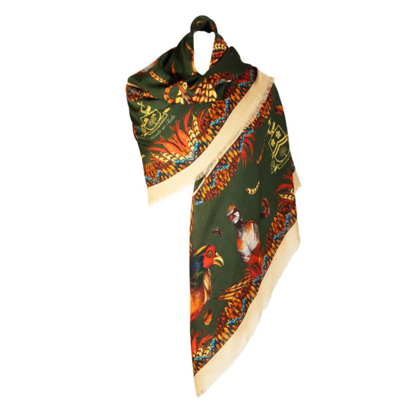 Clare Haggas Shawl Wool/Silk - Image 5