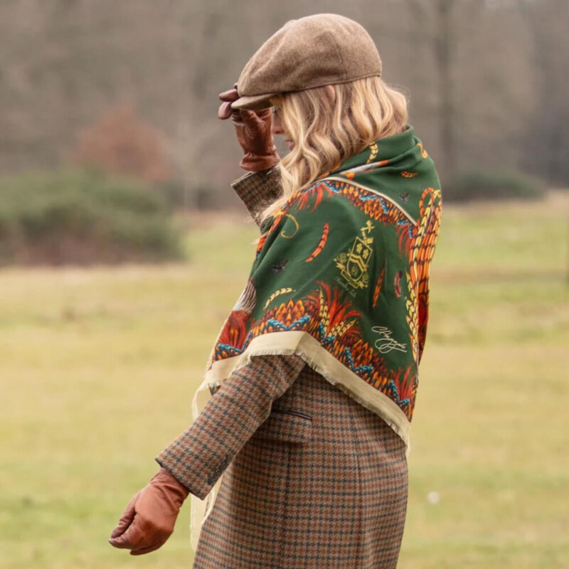 Clare Haggas Shawl Wool/Silk - Image 4