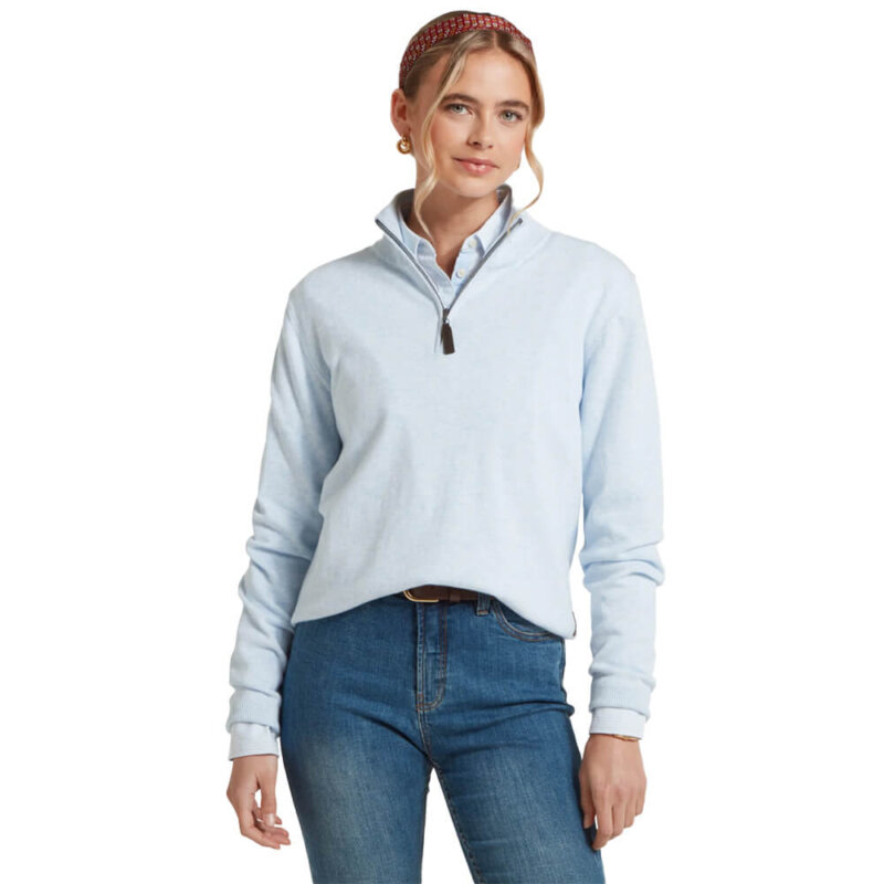 Schoffel Polperro Pima Cotton 1/4 Zip - Image 2