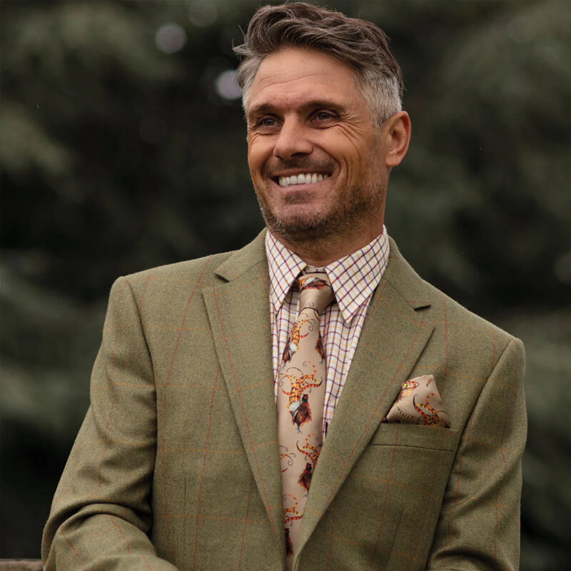 Clare Haggas Silk Tie - Image 7