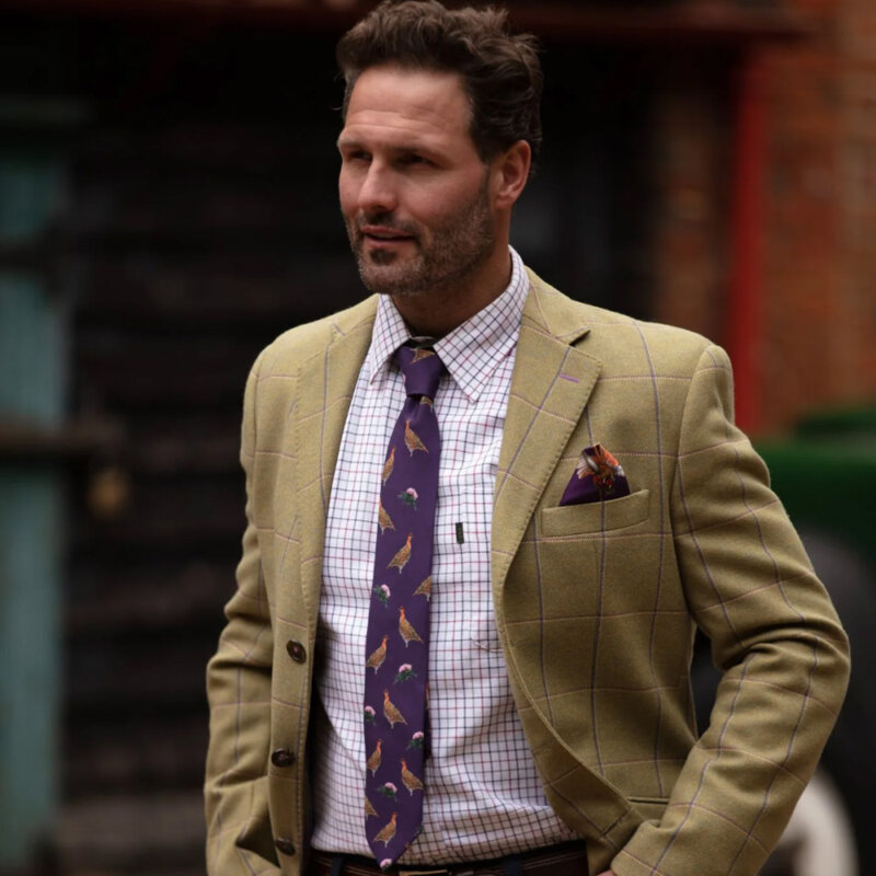 Clare Haggas Silk Tie - Image 5