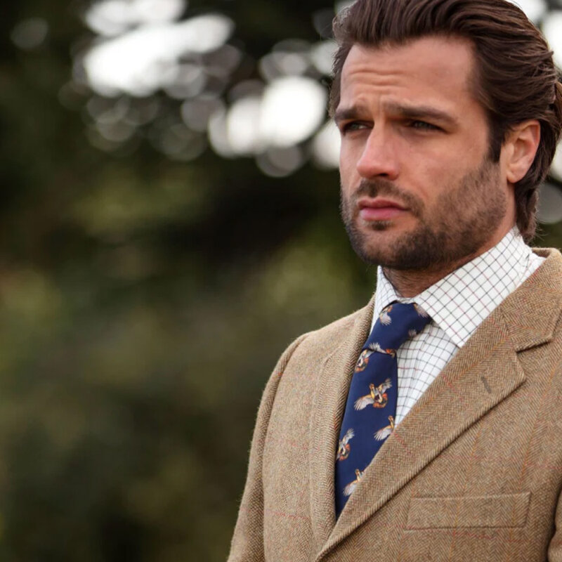 Clare Haggas Silk Tie - Image 2
