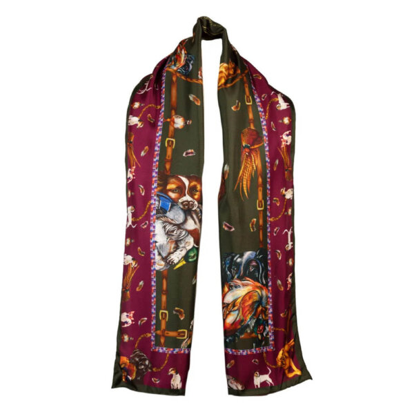Clare Haggas Classic Silk Scarf