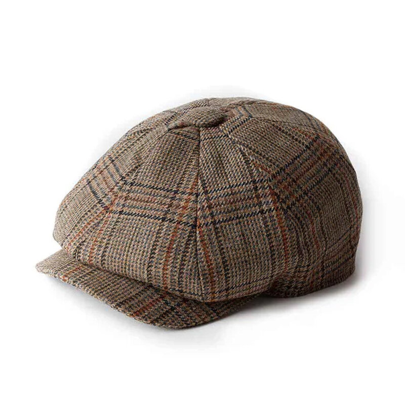 Holland Cooper Baker Boy Tweed Cap - Image 5