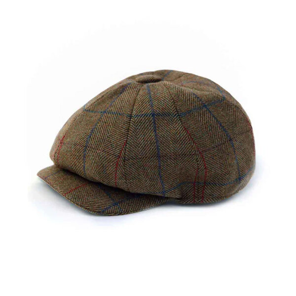 Holland Cooper Baker Boy Tweed Cap