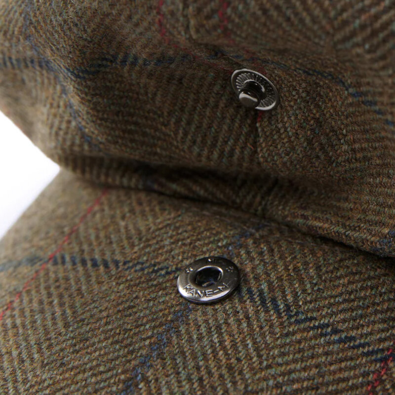 Holland Cooper Baker Boy Tweed Cap - Image 3
