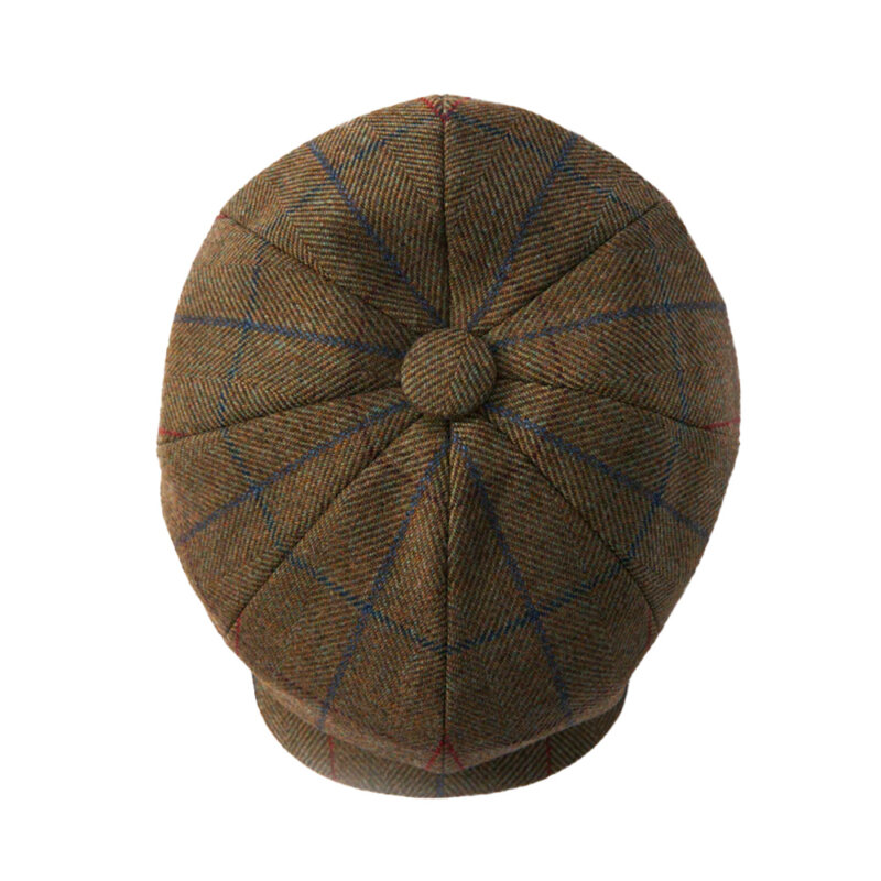 Holland Cooper Baker Boy Tweed Cap - Image 2
