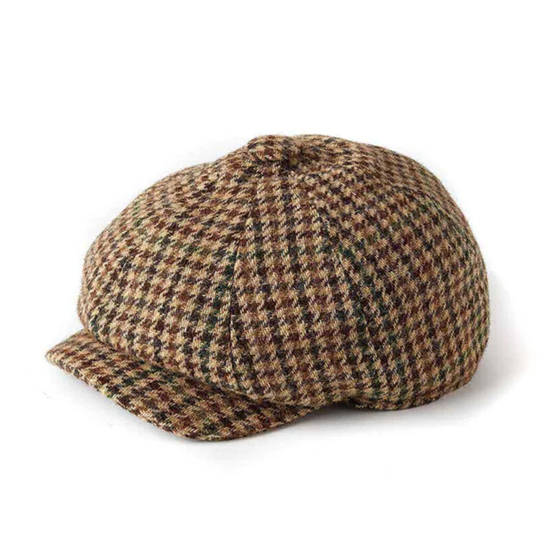 Holland Cooper Baker Boy Tweed Cap - Image 6
