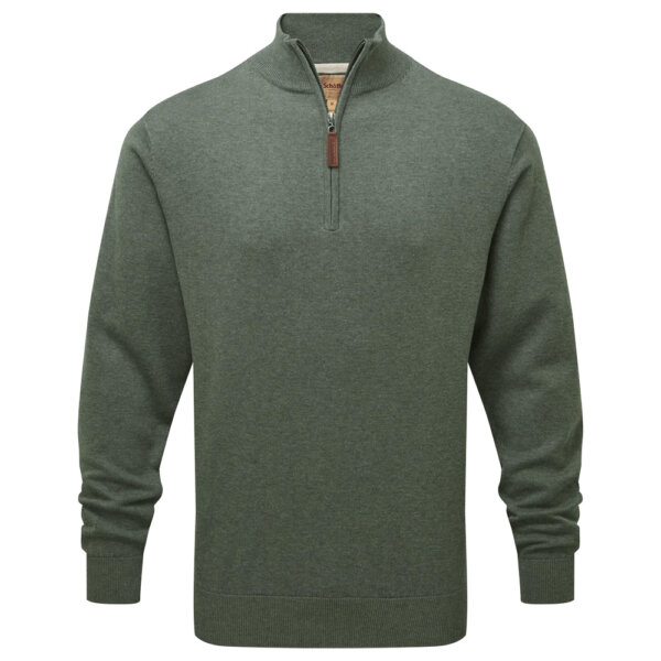 Schoffel Porthmeor Pima Cotton 1/4 Zip Jumper
