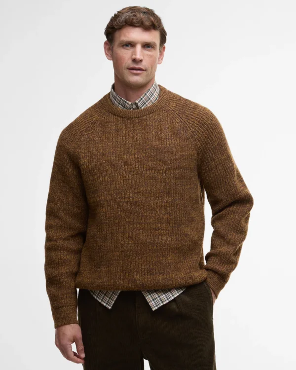 Barbour Mens Horseford Crew Neck Jumper